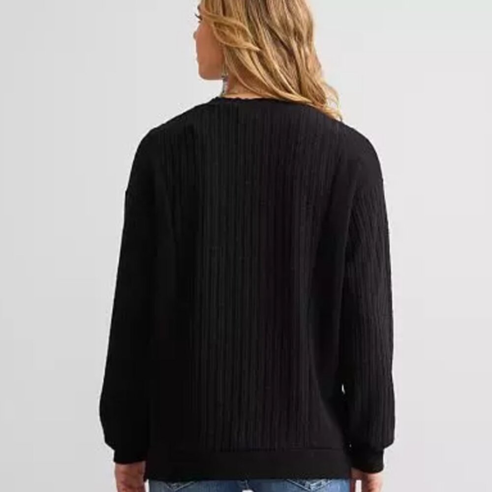 The Buckle Ribbed Knit Top - Picture 3 of 4